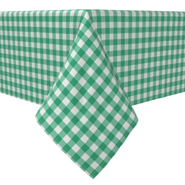 Square Tablecloth, 100% Cotton, 60x60 , Plaid 3