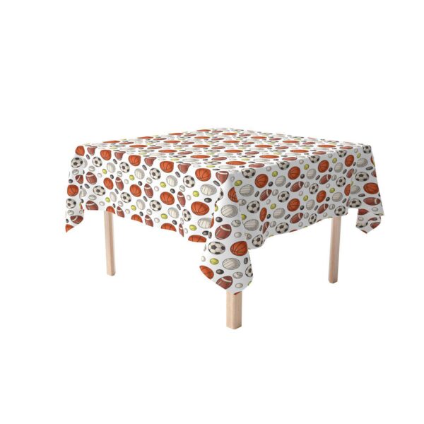 Square Tablecloth, 100% Polyester, 70x70 , Athletics