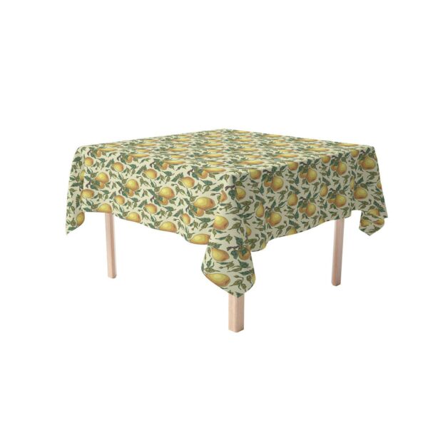 Square Tablecloth, 100% Polyester, 70x70 , Painted Pear Tree