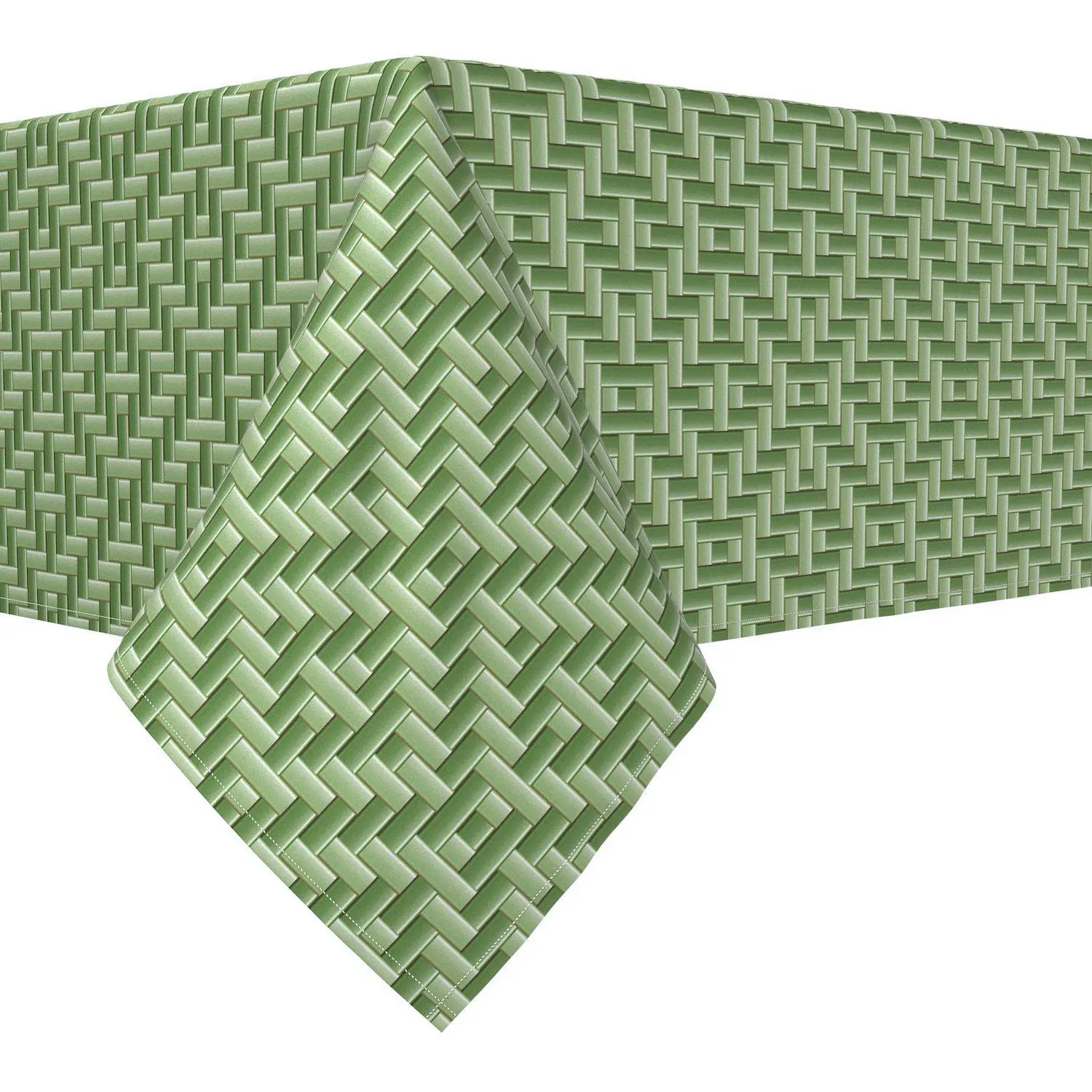 Square Tablecloth, 100% Polyester, 60x60 , Traditional Textured Tiles 1 Square Tablecloth, 100% Polyester, 60x60 , Traditional Textured Tiles