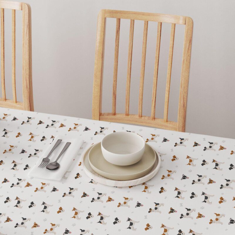 Square Tablecloth, 100% Polyester, 70x70 , Jack Russel Designs - Image 4