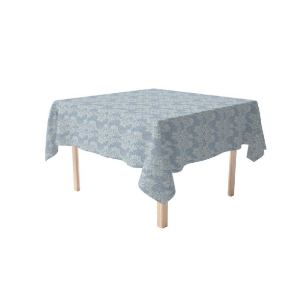 Square Tablecloth, 100% Cotton, 52x52 , Floral 79