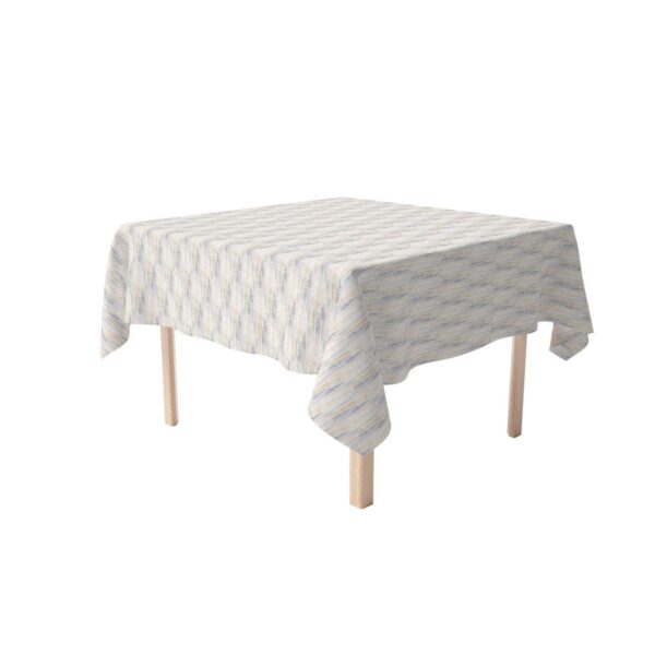 Square Tablecloth, 100% Polyester, 60x60 , Natural Brush Stroke