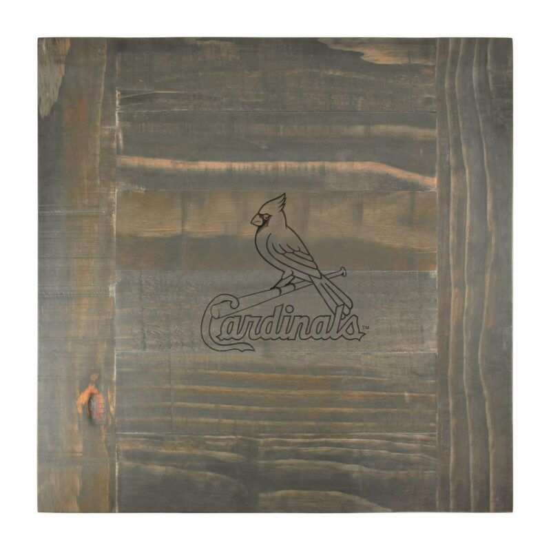 St. Louis Cardinals Reclaimed Side Table - Image 3
