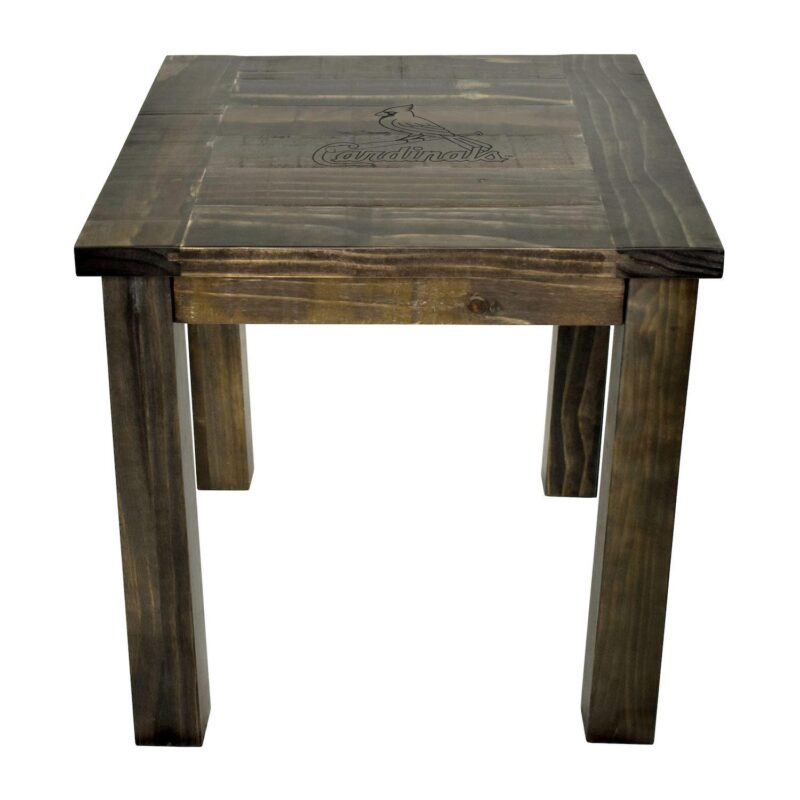 St. Louis Cardinals Reclaimed Side Table - Image 2