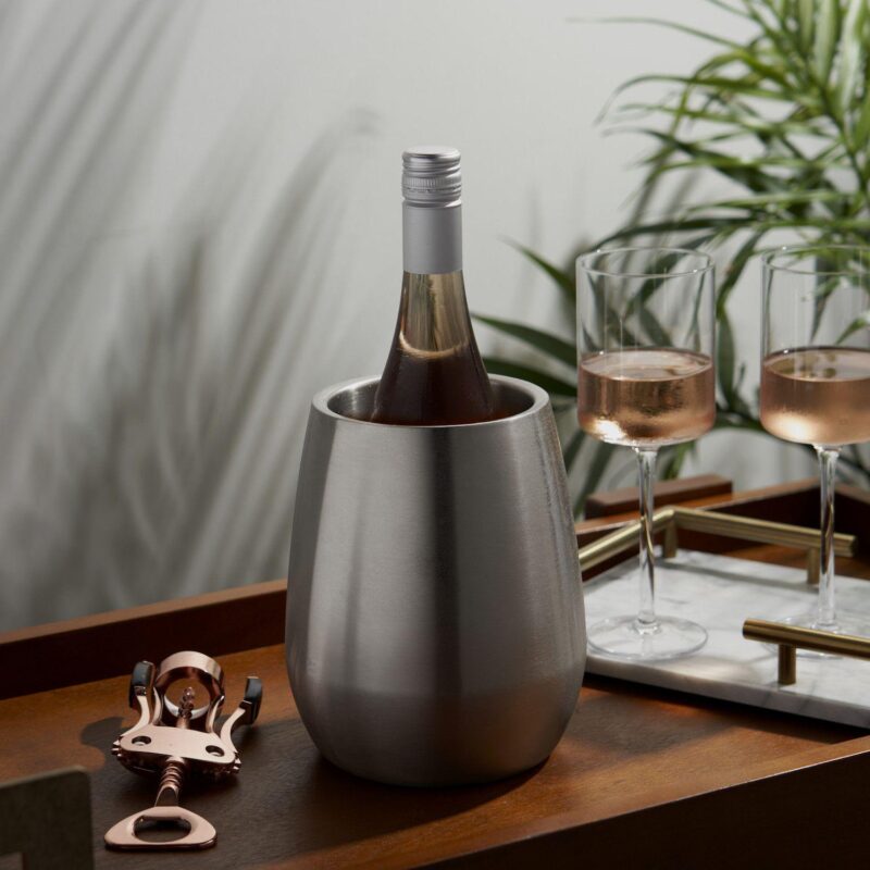 Stainless Steel Bottle Chiller by Viski - Image 2
