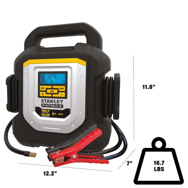 Stanley J15CF 1500 Amp Jump Starter - Image 5