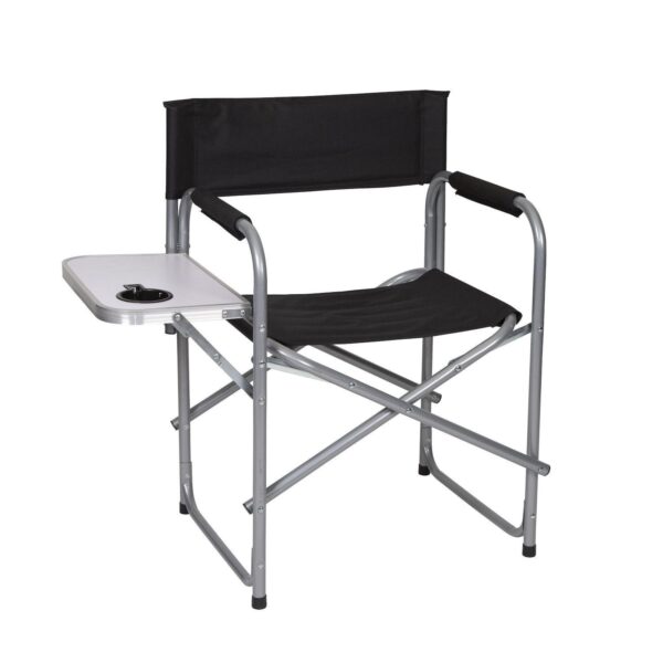 Stansport Folding Director's Chair with Side Table