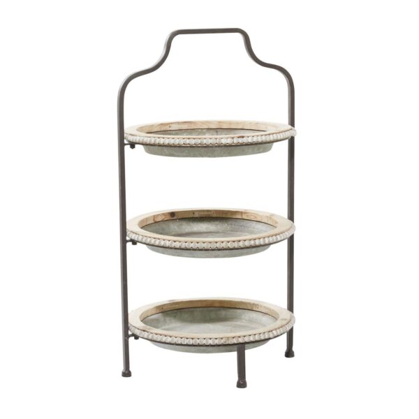 Stella and Eve Grey Iron Tiered Server