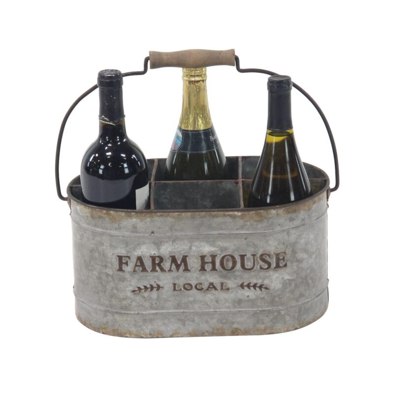 Stella and Eve Iron Wine Holder - Image 3