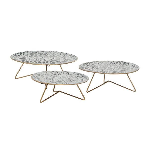 Stella and Eve Iron 3-pc. Cake Stand