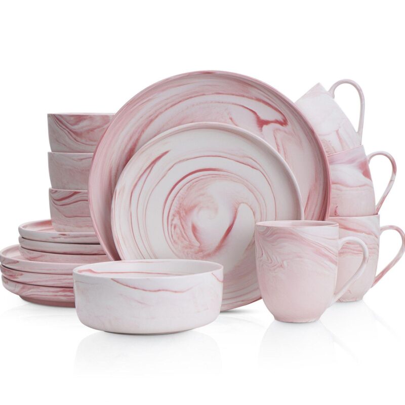 Stone + Lain Brighton Porcelain 16-pc. Dinnerware Set - Image 8