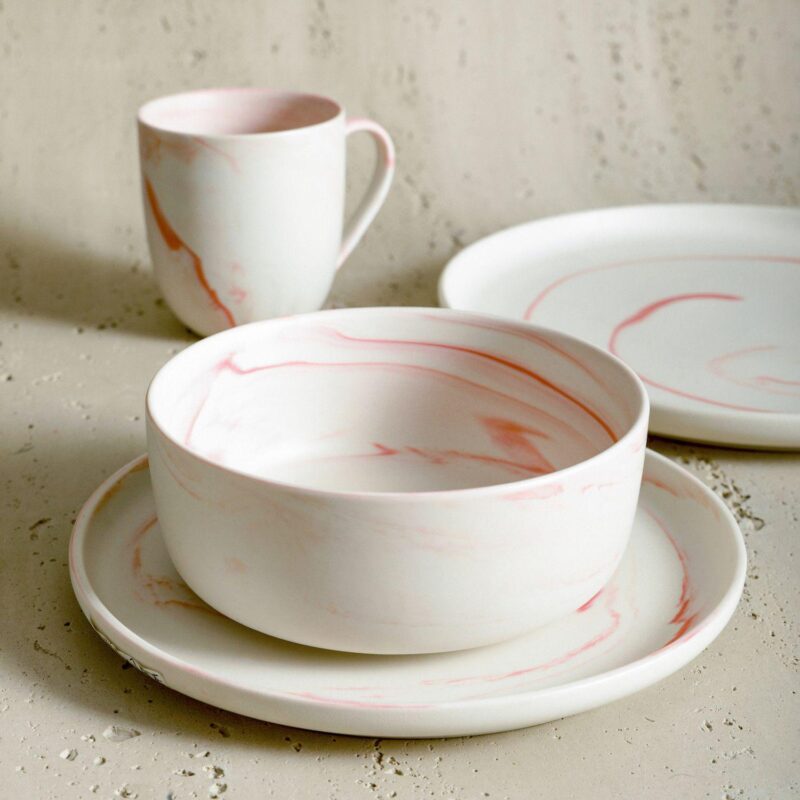Stone + Lain Brighton Porcelain 16-pc. Dinnerware Set - Image 4