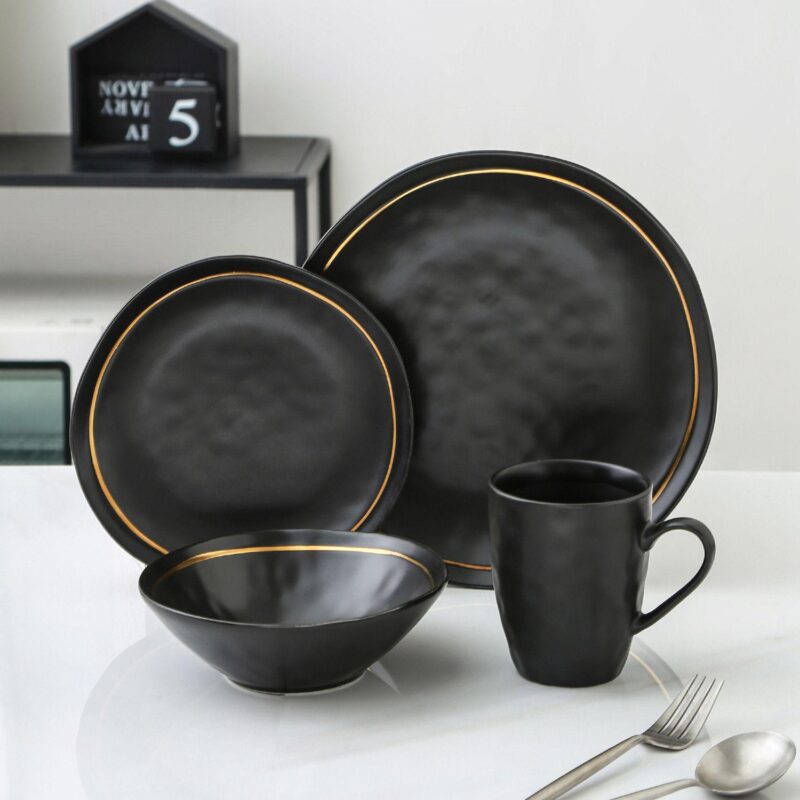 Stone + Lain Clara Porcelain 16-pc. Dinnerware Set - Image 2