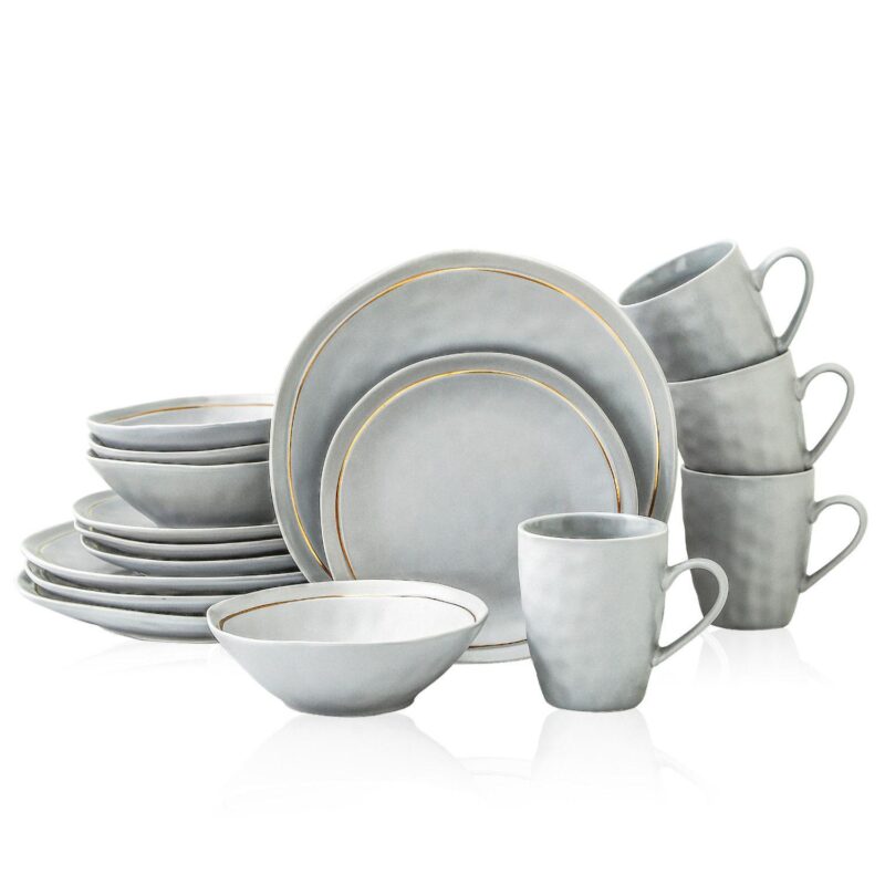 Stone + Lain Clara Porcelain 16-pc. Dinnerware Set - Image 11