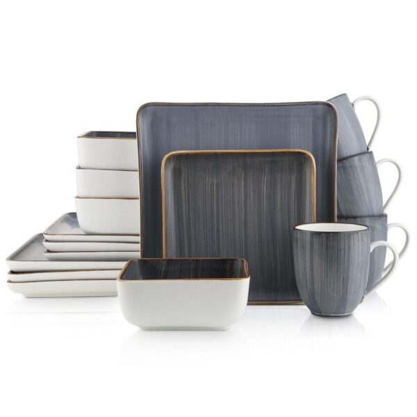 Stone + Lain Esmeralda Porcelain 16-pc. Dinnerware Set