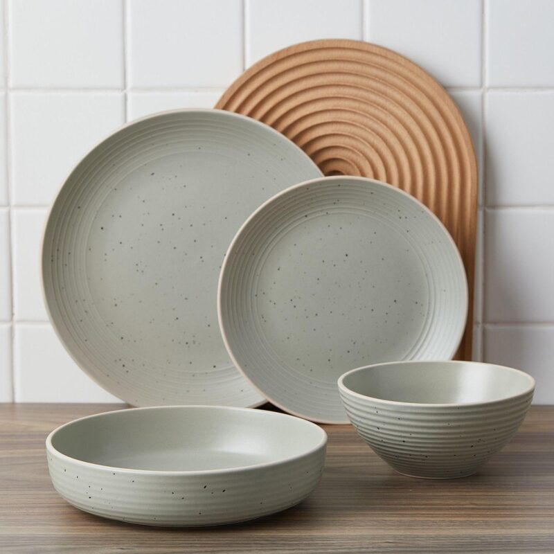 Stone + Lain Lauren Stoneware 16-Piece Dinnerware Set - Image 2