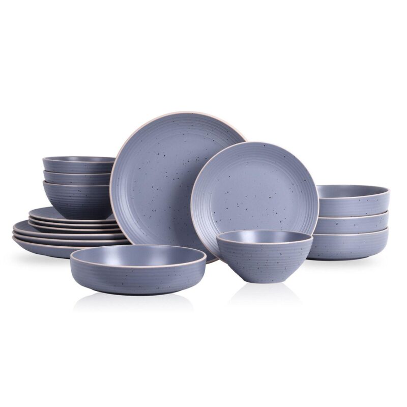 Stone + Lain Lauren Stoneware 16-Piece Dinnerware Set - Image 12