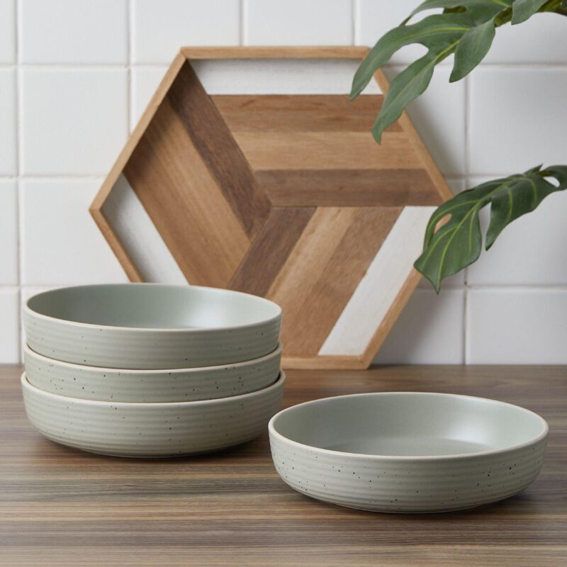 Stone + Lain Lauren Stoneware 16-Piece Dinnerware Set - Image 8