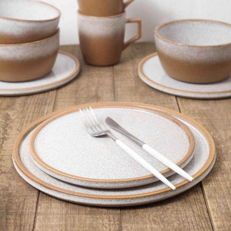 Stone + Lain Vince Stoneware 16-Piece Dinnerware Set - Image 2
