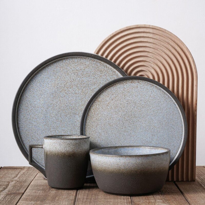 Stone + Lain Vince Stoneware 16-Piece Dinnerware Set - Image 5