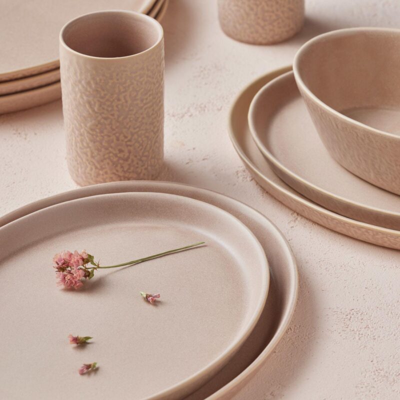 Stone by Mercer Project Katachi Stoneware 16-Piece Dinnerware Set - Image 9