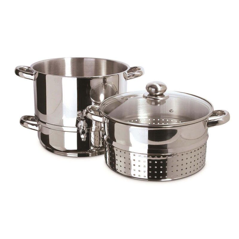 Stove Top Juicer; Stainless Steel - Image 2