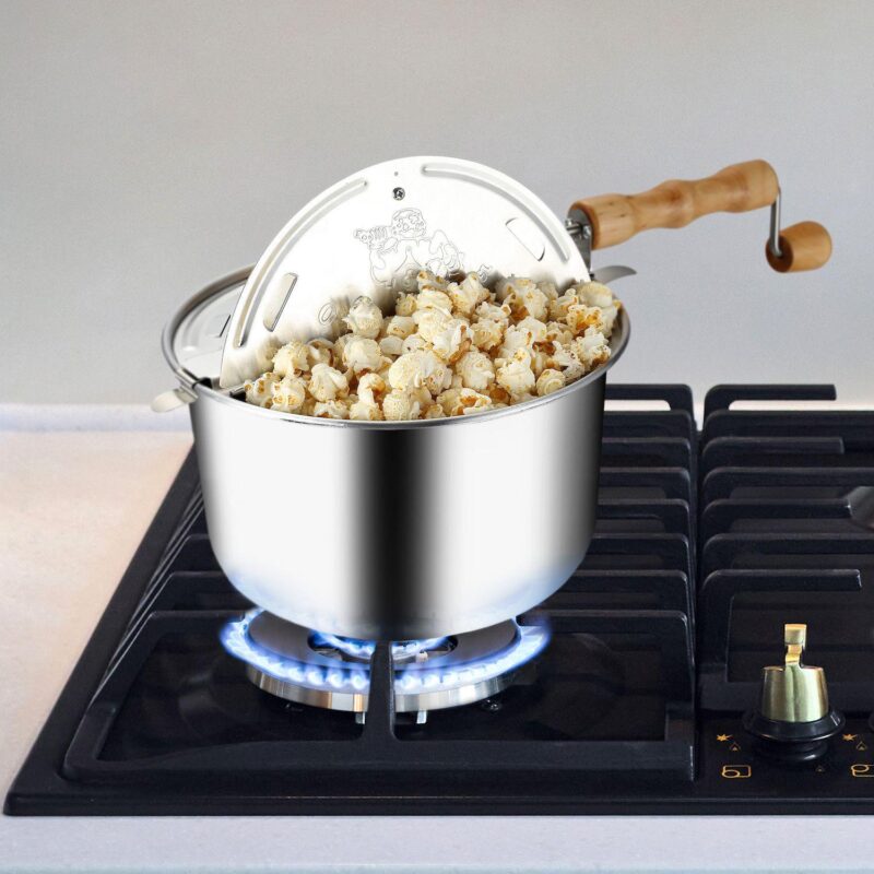 Stovetop 6 Quart Crank Popcorn Maker - Image 4