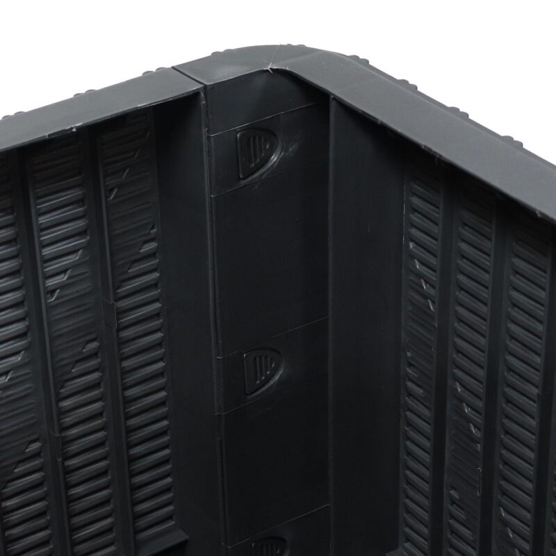 Sunnydaze 11.5 gal Faux Rattan Outdoor Storage Box - Driftwood - Image 5