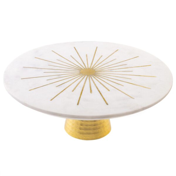 Sunshine Marble Cake Stand 12