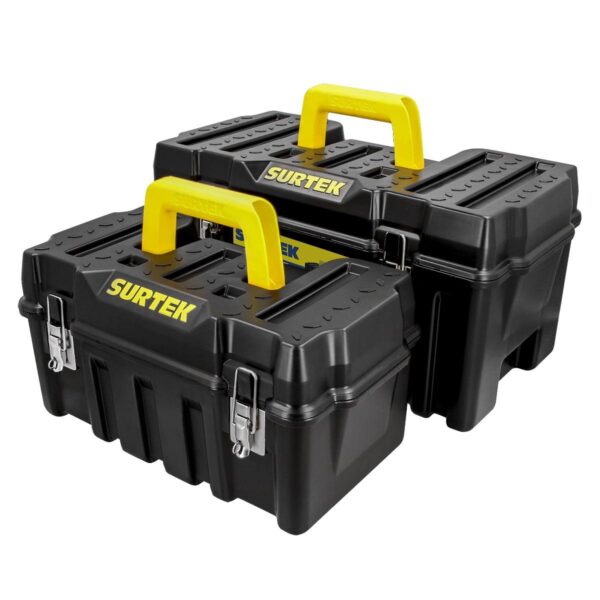 Surtek Set Plastic Tool Box Set with CPS17 and CPS20