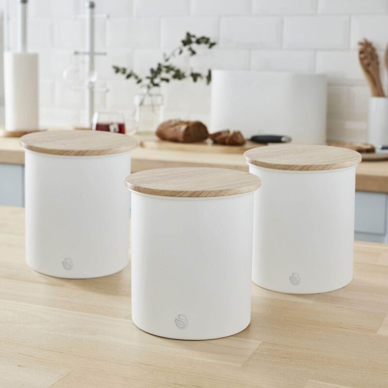 Swan Nordic Set of 3 Cannisters - Image 2