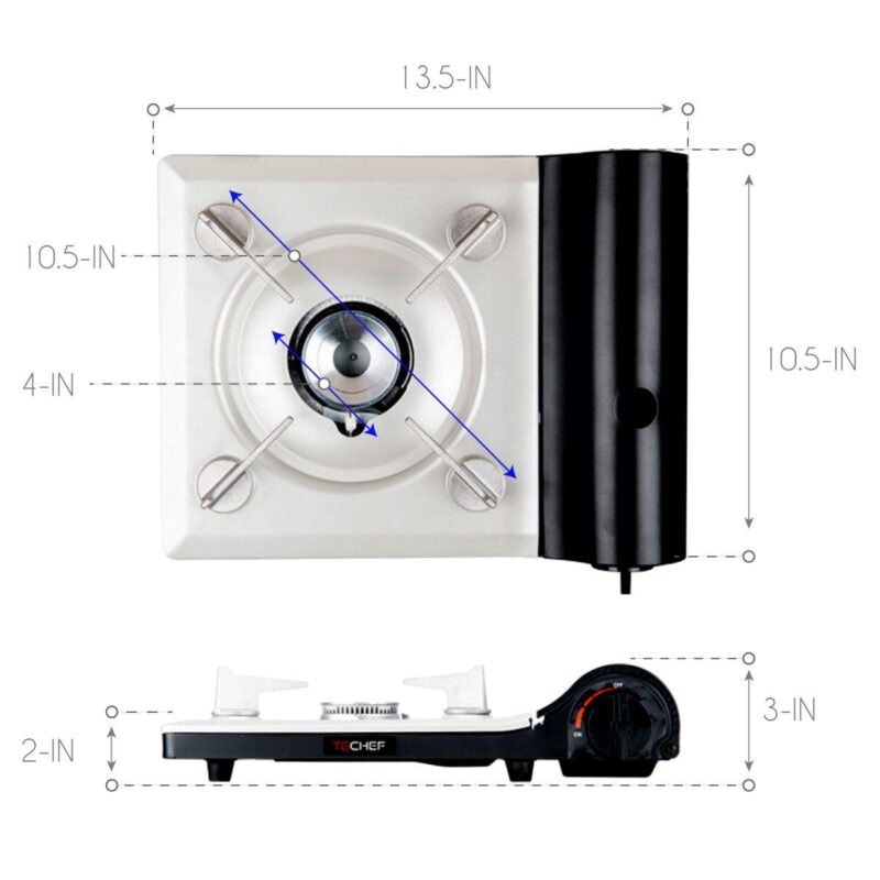 TECHEF - AGNI Portable Butane Gas Stove Burner - Image 3