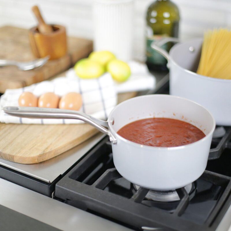 TECHEF - CeraTerra - 2 Quart Saucepan with Cover - Image 5