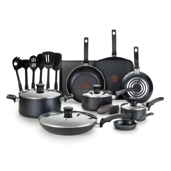 T-Fal Essentials 20-pc. Nonstick Cookware Set