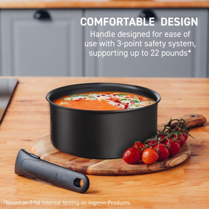 T-Fal Ingenio 8-pc. Nonstick Cookware Set - Image 4