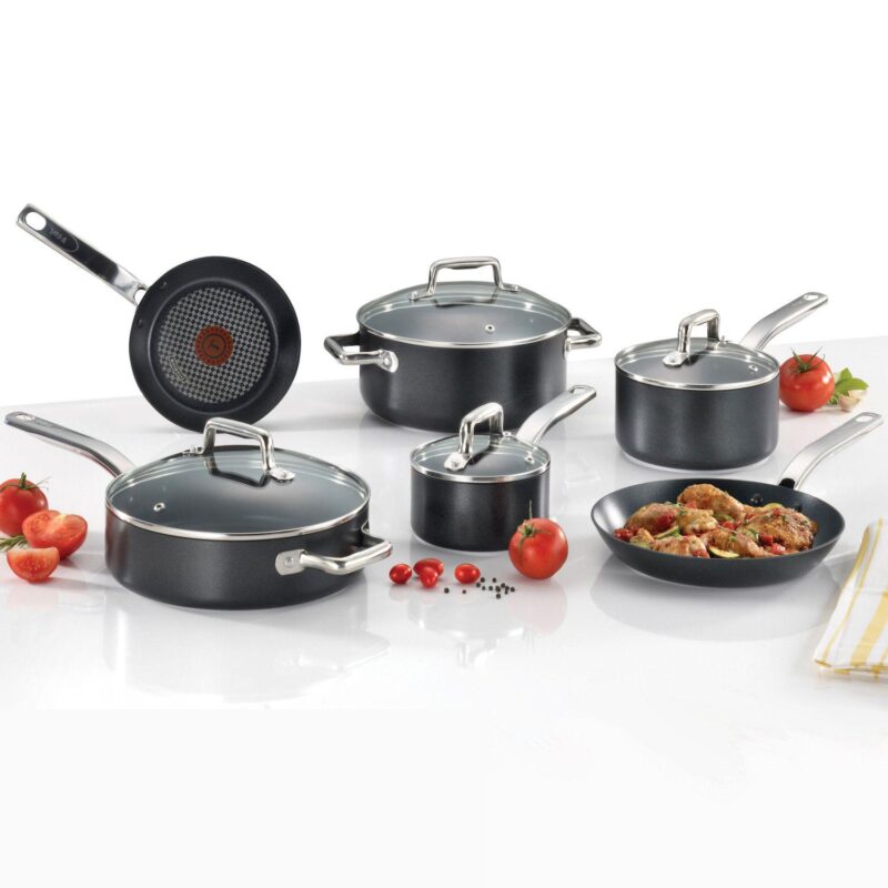 T-Fal Initiatives 10-pc. Nonstick Cookware Set - Image 4