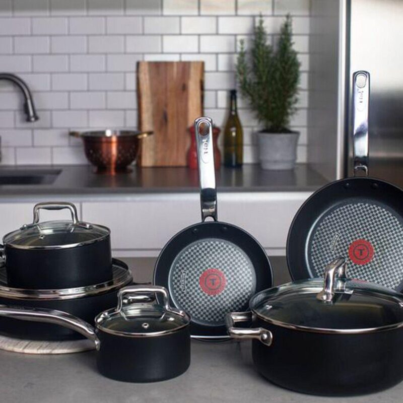 T-Fal Initiatives 10-pc. Nonstick Cookware Set - Image 2
