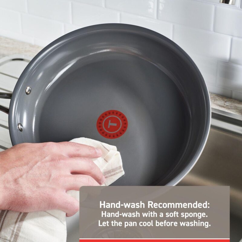 T-Fal Jumbo 5.5-qt. Nonstick Ceramic Excellence Cooker - Image 7