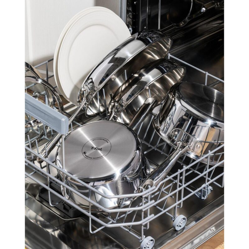 T-Fal Pro Tri-Ply Stainless Steel 10-Piece Cookware Set - Image 10