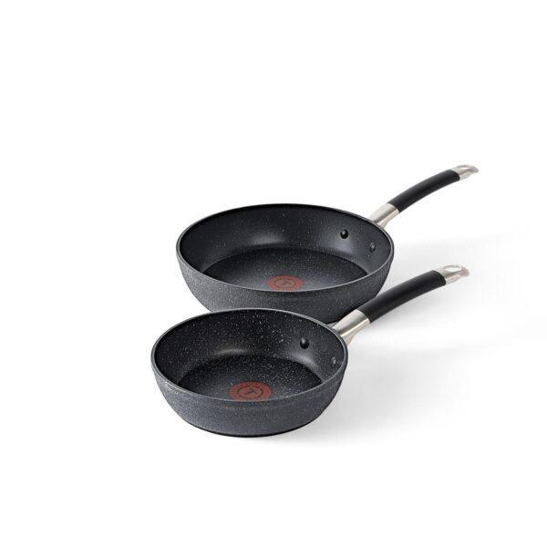 T-Fal Stone Force Platinum Non-Stick 2-Piece Frypan Set, 8 in. and 10.5 in.