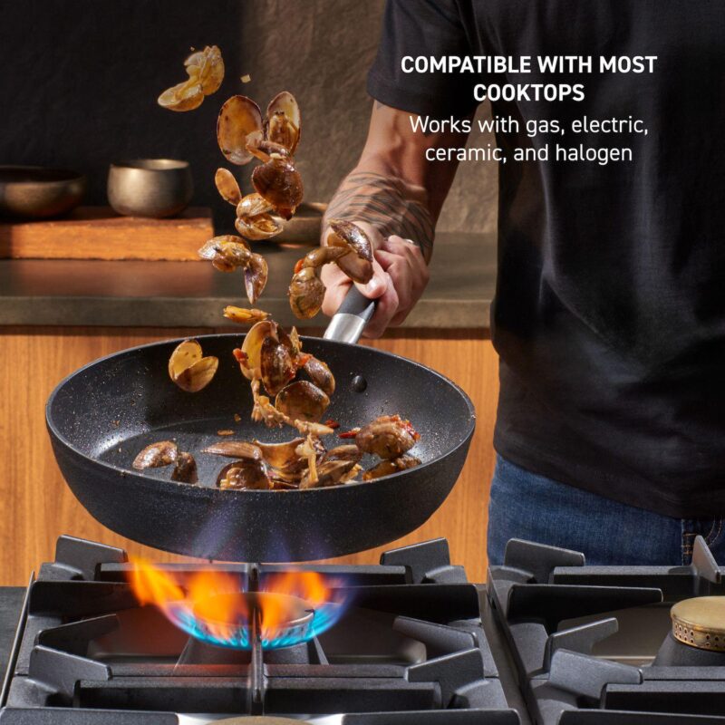 T-Fal Stone Force Platinum Non-Stick 2-Piece Frypan Set, 8 in. and 10.5 in. - Image 7