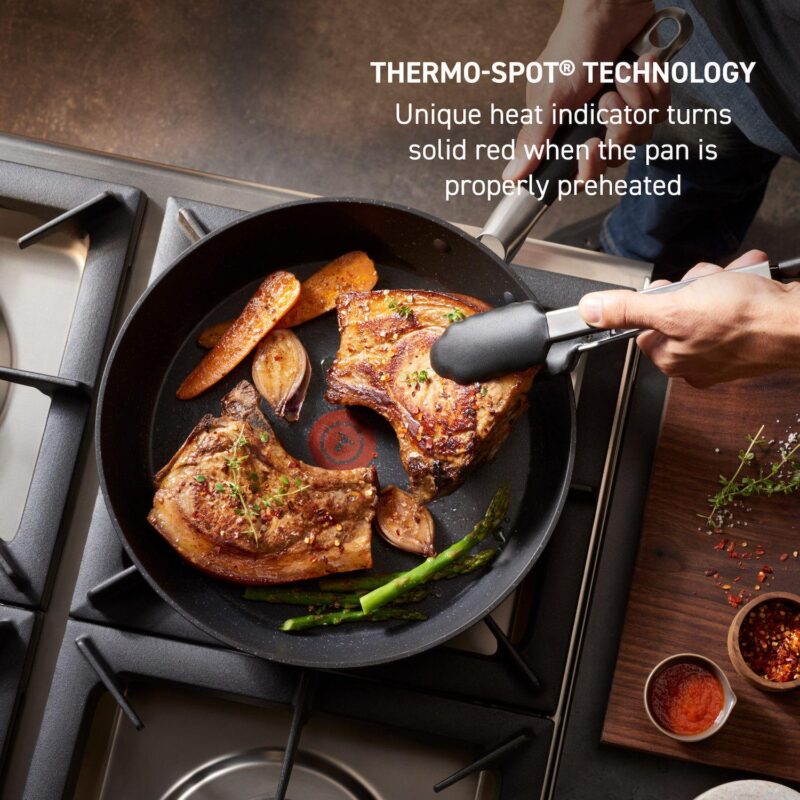 T-Fal Stone Force Platinum Non-Stick 2-Piece Frypan Set, 8 in. and 10.5 in. - Image 4