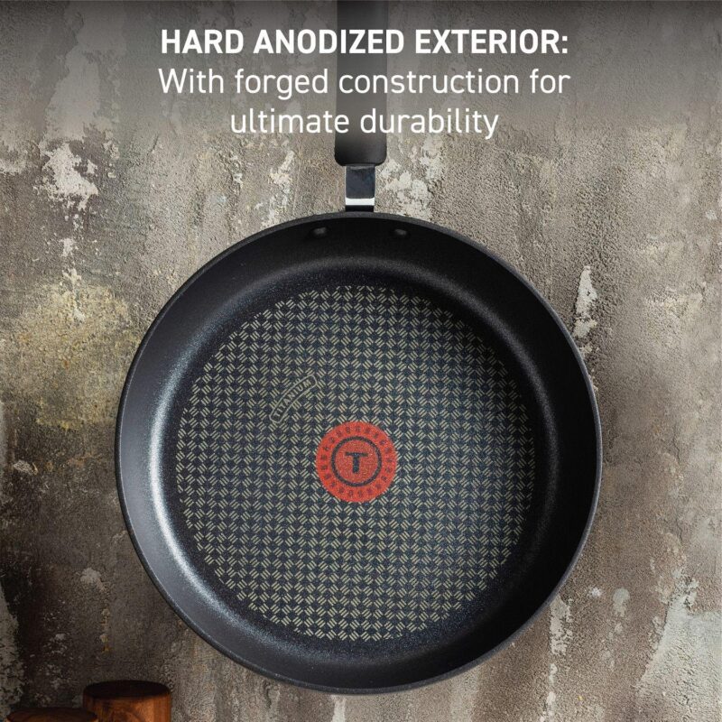 T-Fal ULTIMATE 12-in. Hard Anodized Titanium Frypan - Image 2