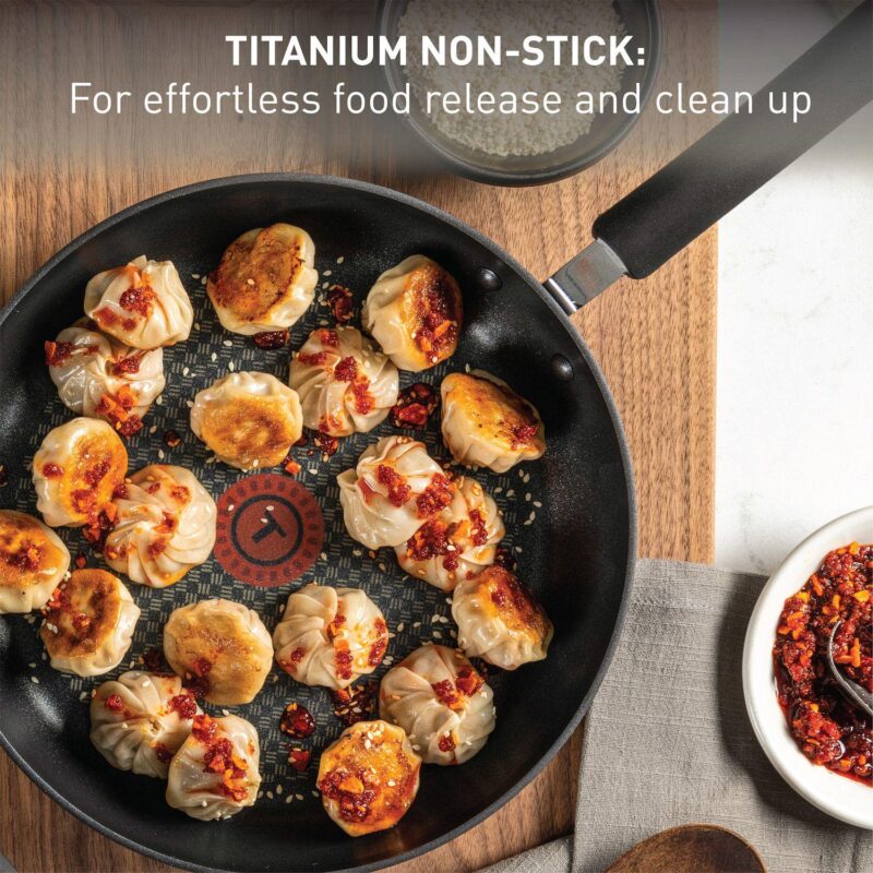 T-Fal ULTIMATE 2-pc. Hard Anodized Titanium Frypan Set - Image 3