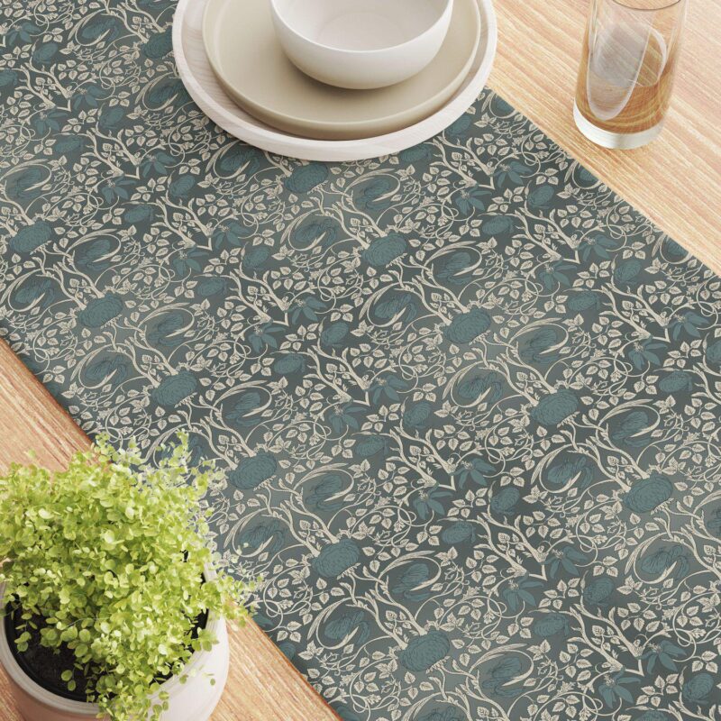 Table Runner, 100% Cotton, 16x108 , Floral 49 - Image 3