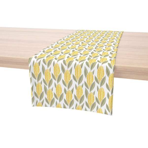 Table Runner, 100% Cotton, 16x108 , Harvest Corn