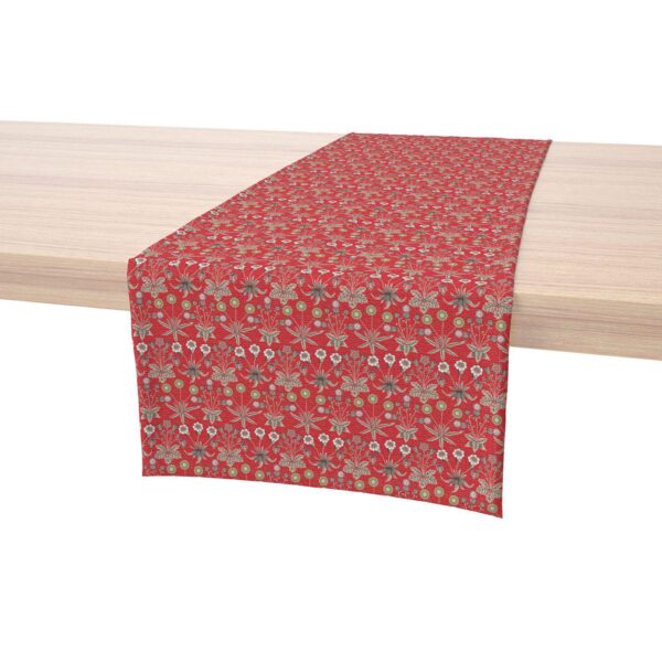 Table Runner, 100% Cotton, 16x108 , Floral 56