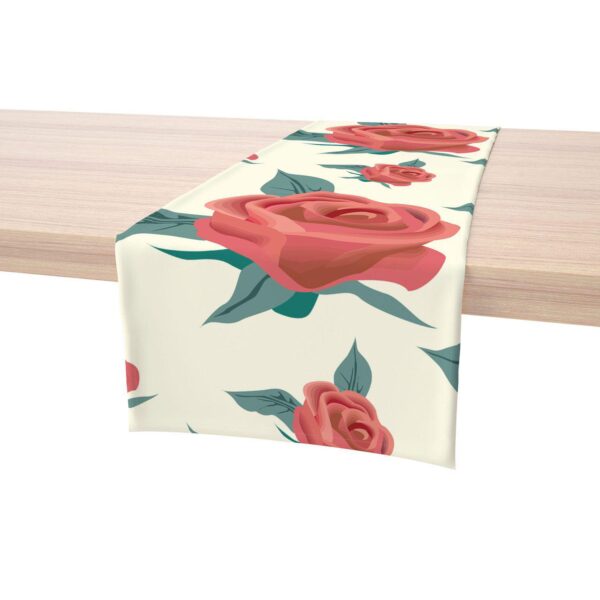 Table Runner, 100% Cotton, 16x108 , Floral 85