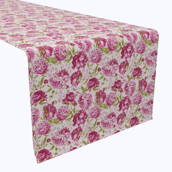 Table Runner, 100% Cotton, 16x108 , Floral 200